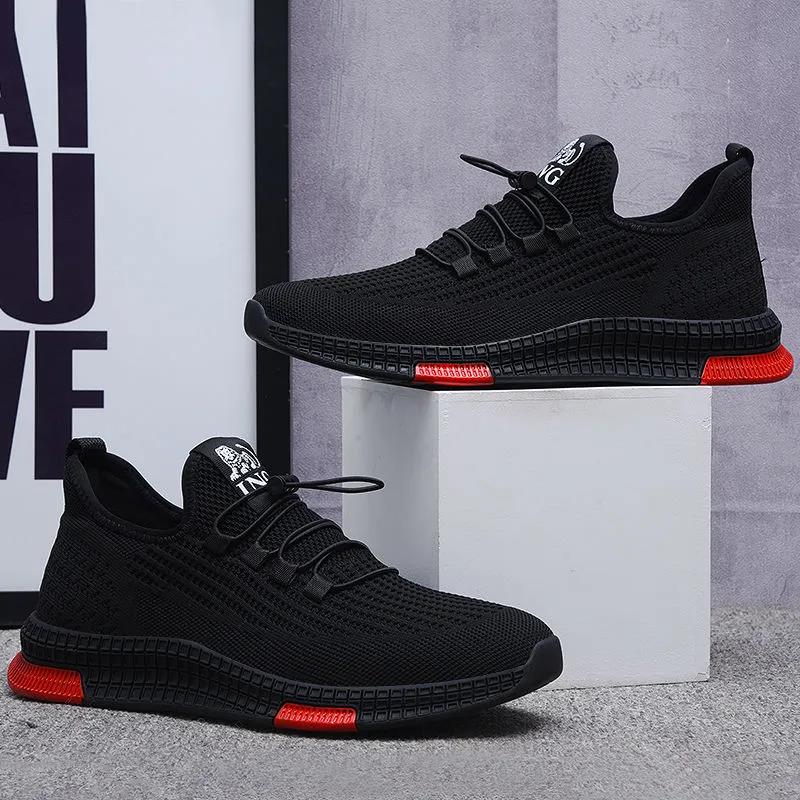 Spring and Autumn New Men's Shoes Breathable Deodorant Casual Sports Shoes Soft and Comfortable Men's Shoes