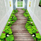 Pastoral Style Living Room Carpet Bedroom Bedside Blanket Can Be Cut Porch Corridor Aisle Carpet Stair Mat Large Size