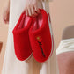 Autumn and Winter Pure Cotton Slippers Indoor Non-slip Soft-soled Shoes Warm Simple Plush Cotton Shoes