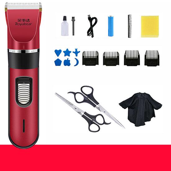 Rechargeable Low-noise Hair Clipper Remover Cutter Grooming Hair Trimmer Electrical Hair Cut Machine