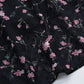 Chiffon Skirt Spring and Summer Long-sleeved Floral Dress Large Size Age-reducing Skirt Bottoming Long Skirt Large Skirt Waist Waist Thin