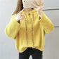 Knitwear Women's Hoodie Sweater Autumn Winter New Sweater Loose Top Joker