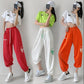 Hip-hop Jazz Dance Pants Women's Loose Casual Sports Pants Square Dancing Loose Wide-leg Pants