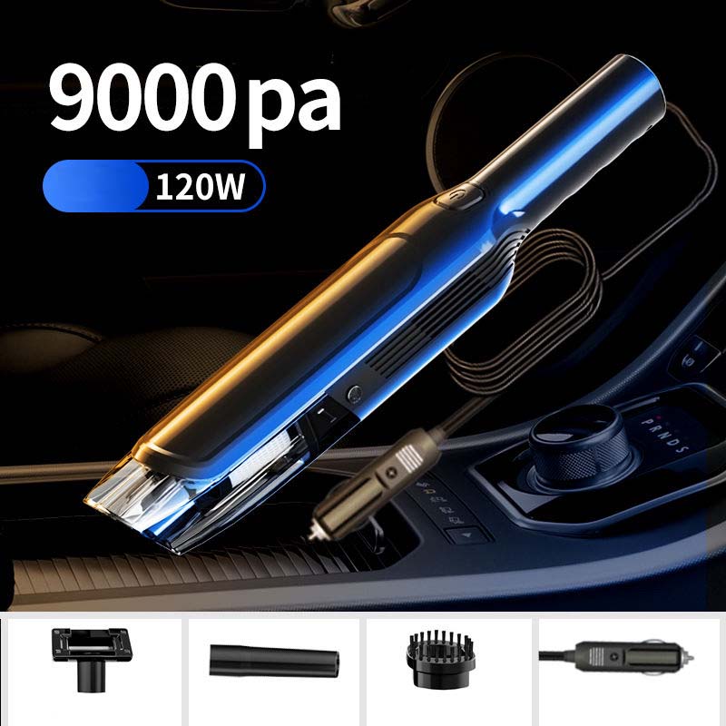 Mini Vacuum Cleaner Car Car Wireless Charging Car Household Dry and Wet Separation Dual-use High-power Powerful Car Cleaning Tool