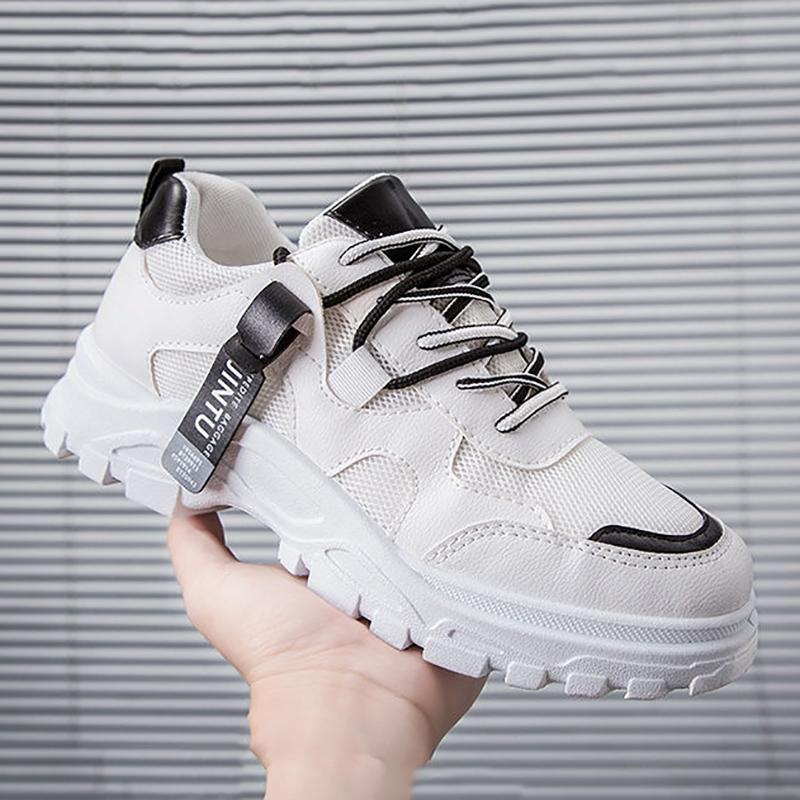 Spring Men's Sneakers Korean Style Trendy Casual Men's Sneakers All-match Breathable Shoes