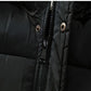 Girls' Warm Cotton-padded Jacket Winter Clothes Plus Velvet Thick Mid-length Down Cotton Jacket