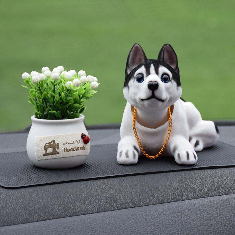 Cute Creative Car Shaking His Head Dog Car Interior Decoration Car Interior Decoration Toys