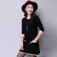 Autumn and Winter Long Round Neck Sweater Skirt Fashion Casual Knitted Bottom Skirt Simple Female Sweater Dress