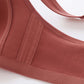 Large Size No Steel Ring Bra Breathable Fashion Jacquard Comfortable Thin Section Gathering Beautiful Back Underwear Ladies Bra