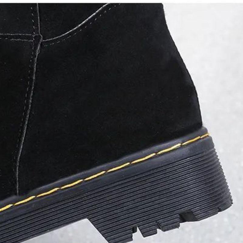 Women's Snow Boots Plus Velvet Padded Shoes In Winter A Pedal Snow Shoes Autumn and Winter All-match Snow Cotton Women