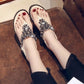 Women's Flat Flip-on Sandals Rhinestone One Word Buckle Beach Shoes Summer Non-slip Comfortable Wear-resistant Sandals
