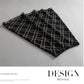 Ladies Long Knitted Skirt Autumn Winter Women's Fringed Plaid Umbrella Skirt High Waist A-line Big Swing Skirt