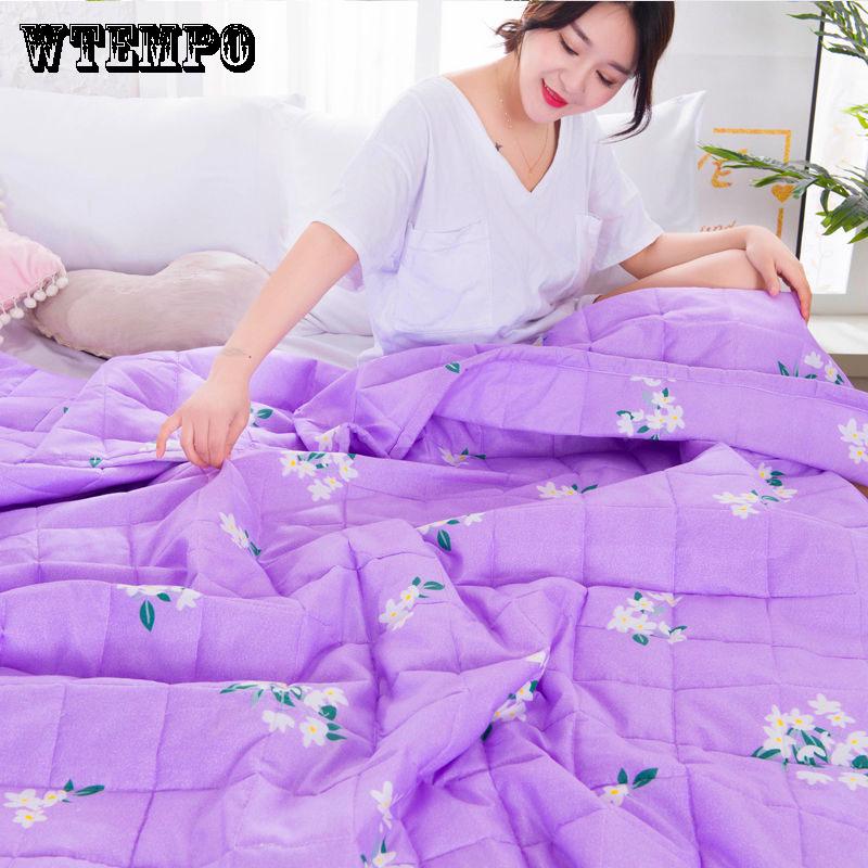 WTEMPO Brand Quilt Blanket Comfortable Summer Cool Air Conditioning Is Fashion Home Goods