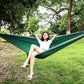 2 Person Parachute Hammock for Single Outdoor Hunting Survival Portable Garden Yard Patio Leisure Hanging