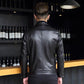 Genuine Leather Men's Leather Winter Motorcycle Jacket Top Layer Leather Short Fashion Slim Youth Leather Jacket