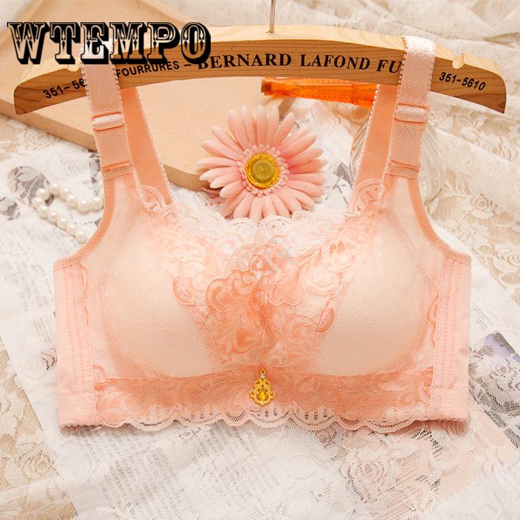Seamless Bra Women Lace Bra Bralette for Women Seamless Padded Flower Bra