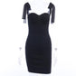 European American Style Sexy Sling Dress Female Summer Slim Pure Color Folds Hip Skirt Was Thin Short Skirt