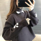 Autumn Winter Ladies Turtleneck Sweater Women  Thick Loose Bottoming Shirt Fashionable Outside Wear All-match