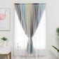 Net Red Self-adhesive Non-perforated Curtain Shading Cloth Bay Window Bedroom Magic Sticker Rental Room Curtain (1 piece)
