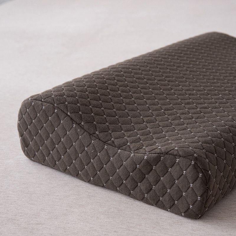 Comfortable Space Memory Pillow Slow Rebound Neck Pillow Natural Rubber Pillow Latex Pillow Adult Wolf Tooth Pillow 50*30cm