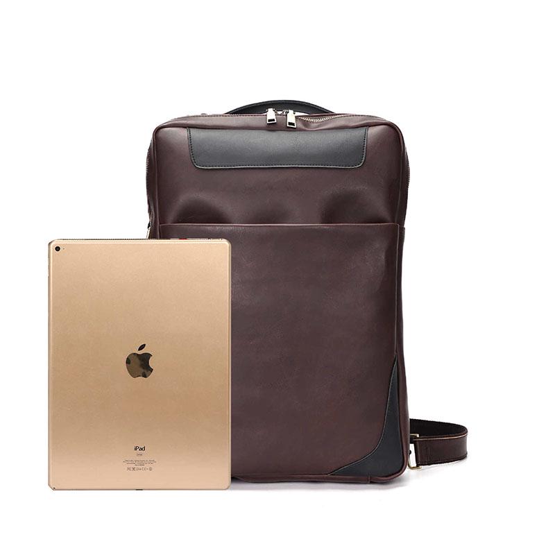 British Shoulder Bag Men Large Capacity Zipper Waterproof Student Computer Outdoor Sports Travel Bag