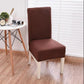 Plain Color Chair Cover Spandex Stretch Elastic Wedding Banquet Chair Covers Dining Seat Cover