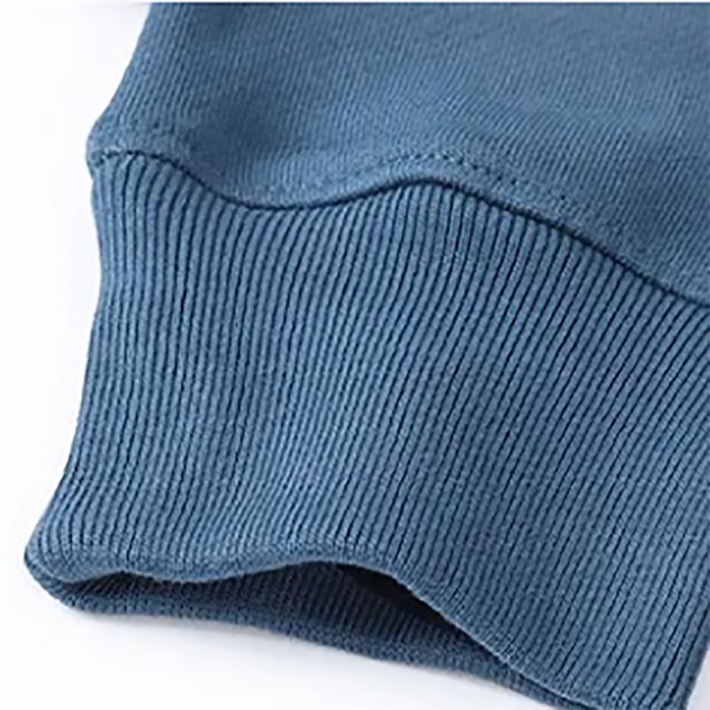 Pure Cotton Sweater Men's Autumn Korean Version Loose Solid Color Non-fading Round Neck Pullover Long-sleeved Sweatershirts