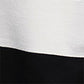 Men's Sweater Black and White Striped Round Neck Sweatshirts Autumn Loose Large Size Bottoming Shirt Handsome Top
