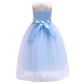 Girls' Fluffy Dresses Christmas Evening Dresses, Children's Long Skirts, European and American Style Children's Skirts