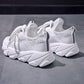 Spring  Summer Mesh Hollow Breathable Women's Shoes Flat Casual Sports Shoes Female Students Korean Wild Shoes