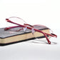 Women's Ultra-light Frameless Reading Glasses Anti-blue Light Diamond Cut Edge Ultra-clear Magnifer Glasses High Elasticity