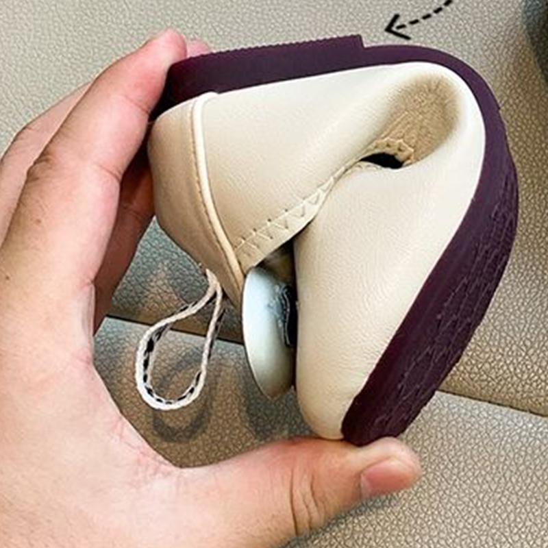 Girls' Leather Shoes Spring and Autumn Shallow Mouth Princess Single Shoes Soft-soled Shoes Children's Flat Bottom