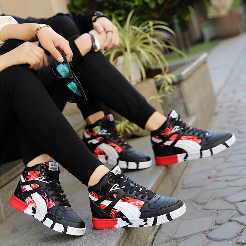 Sports Shoes for Lovers Hight-top Sports Shoes Force One Joint Skate Shoes Basket Women's Sneakers