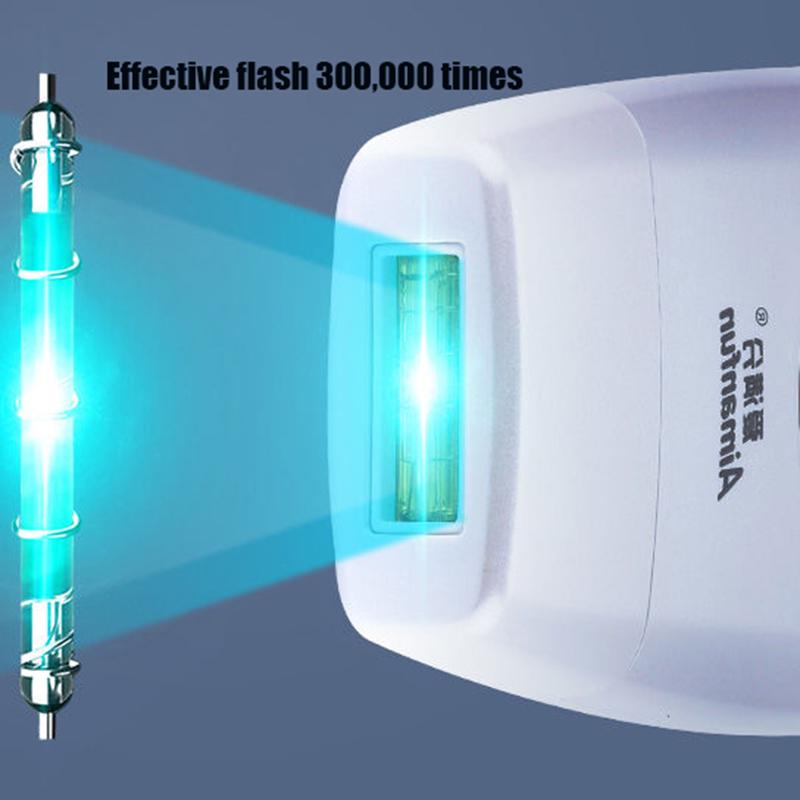 Freezing Hair Removal Instrument Painless Skin Household Whole Body Lip Hair Photon Unisex Laser