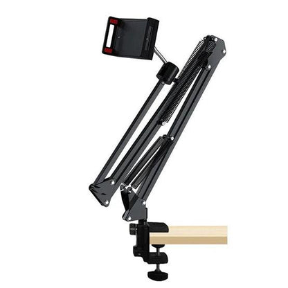 Mobile Phone Stand Bedside Mobile Phone Cantilever Desktop Live Mobile Phone Stand Black Watching TV Convenient Tool