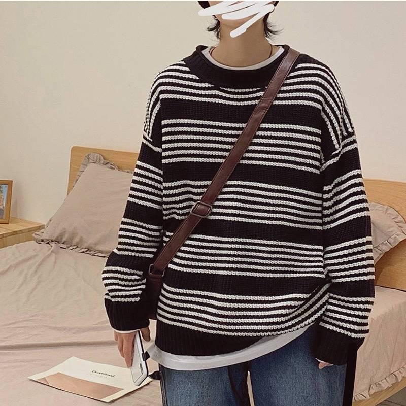 Autumn and Winter New Half-neck Sweater Female Students Loose Wild Thin Pullover Sweater Jacket