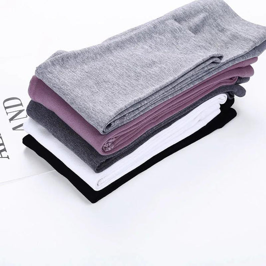Spring Autumn Fungus Leggings for Girls Candy Color Girls Leggins Elastic Children Pants Baby Ribbed Leggings Clothing
