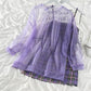 Purple Plaid Sling Dress 2 Pieces Ladies Suit Skirt Spring and Summer Sling  Casual Vacation Office Home