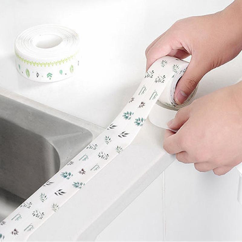 Kitchen Beauty Seam Sticker Waterproof Gap Anti-mold Toilet Toilet Sticker Stove Sink Sticker Greasy Stain High Temperature Resistant Sticker