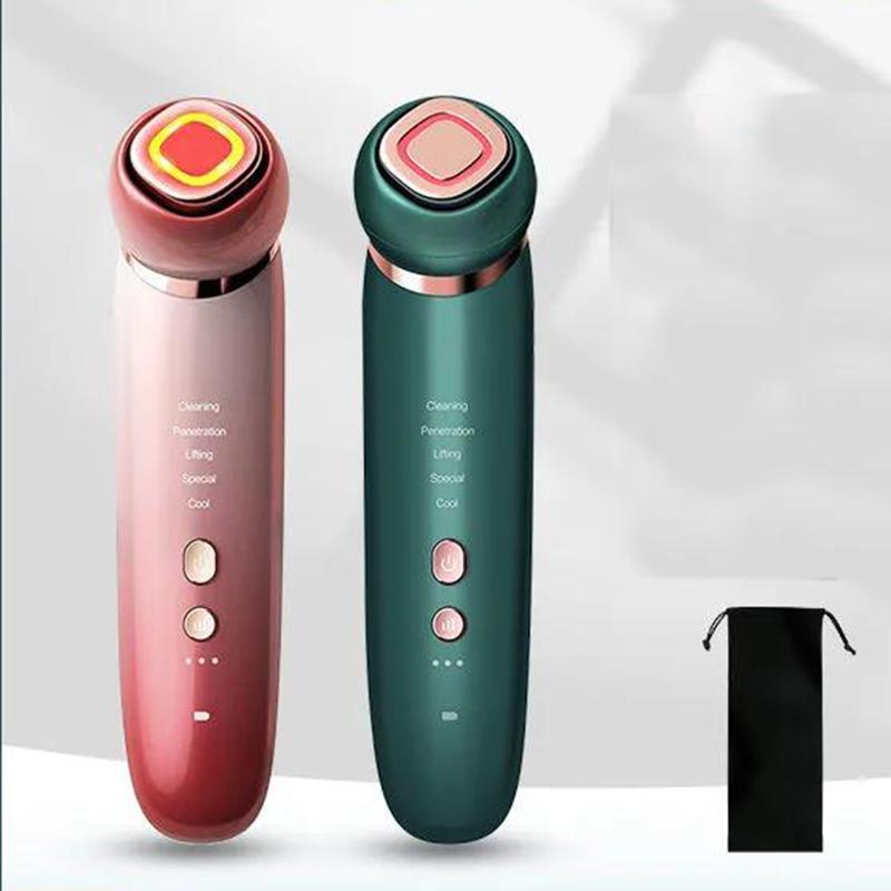 Beauty Instrument Micro-current Facial Lift Import Ice Compress Hot-compress Face Washing Machine Multifunctional Household Face