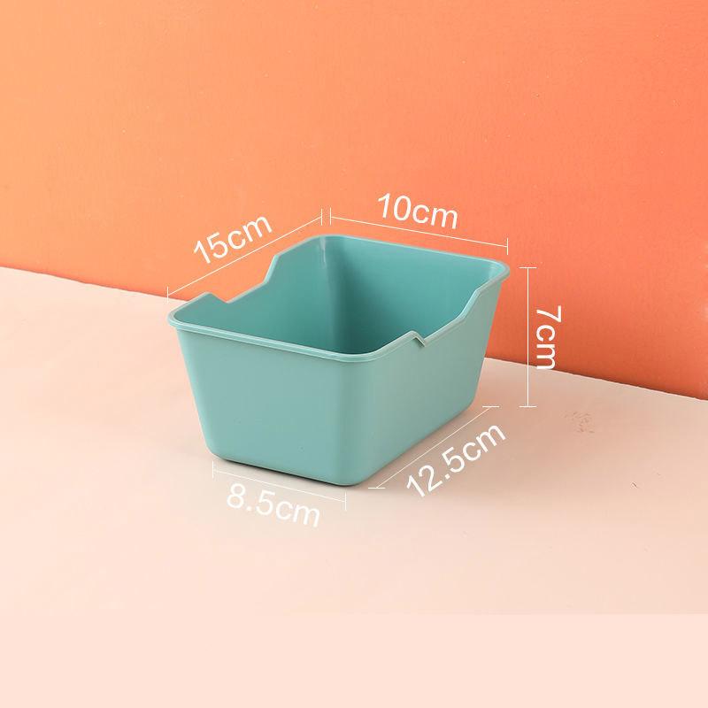 Desktop Sundries Storage Box Frosted Small Box Plastic Dust-proof Household Finishing Cosmetics Snack Storage Storage Box