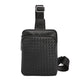 Chest Bag Men Waterproof Large Capacity Woven Crossbody Bag Outdoor Leisure Sports Shoulder Bag