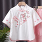 Girl's Hanfu Suit Summer Chinese Style Ancient Costume Children's Super Fairy Skir Improved Tang Suit Chinese Elements Clothes