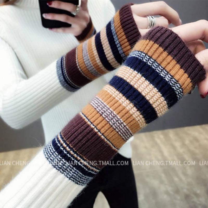 Pofulove turtleneck sweater women plus velvet thick autumn and winter new warm knitted base shirt long sleeve shirt
