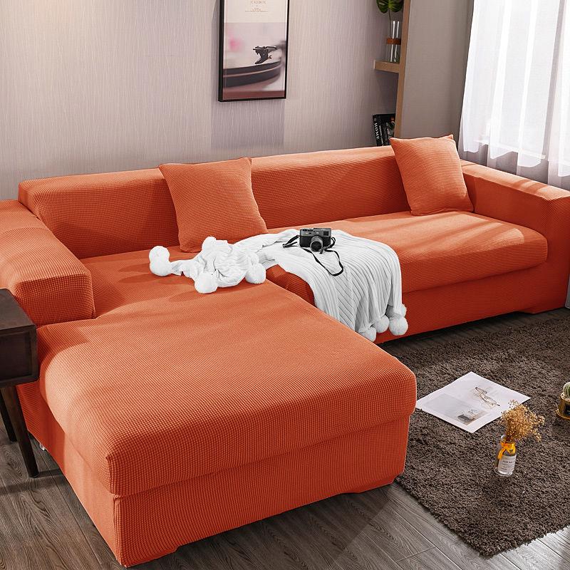 Soft Plush Sofa Cover Sofa Cushion Universal Sofa Cover Four Seasons Non-slip Sofa Cushion Cover Home Textile