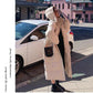Women's Mid-length Cotton-padded Jacket Over-knee Loose Bread Coat Cotton-padded Jacket