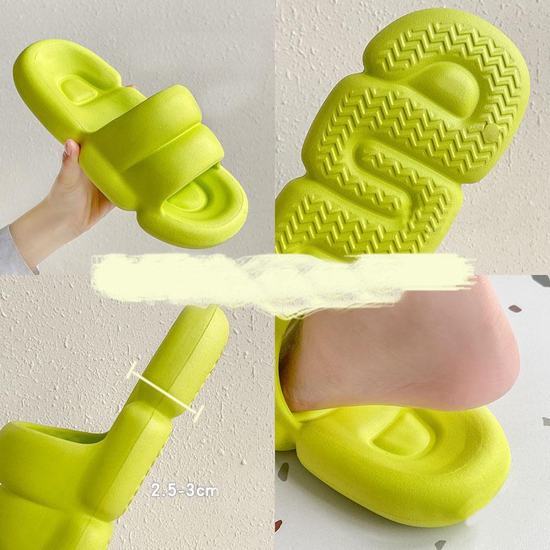 Soft Slippers Women Summer Fashion Home Bathroom Bath Non-slip Deodorant Thick Bottom Couple Sandals Men Tide