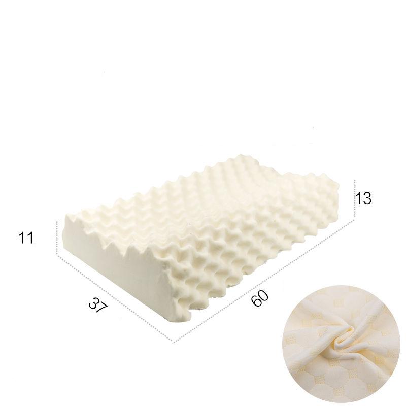 Natural Rubber Pillow Core Latex Pillow Adult Cervical Protection Wolf Tooth Pillow Comfort Memory Foam Pillow Orthopedic Pillow Neck Rest Pillows