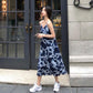 French Niche Dress Female Summer Korean V-neck Temperament Suspender Skirt Small Long Dress