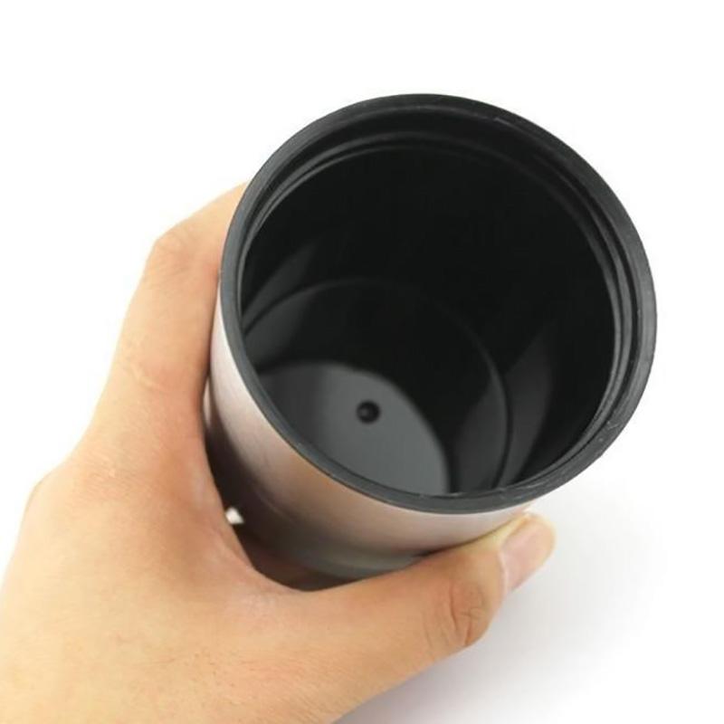 Stainless Steel Car Electric Heating Cup Temperature Control Water Cup Water Heater  Cigarette Lighter Head